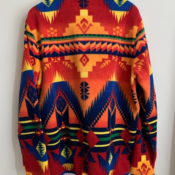 Ralph Lauren Polo Sportsman Southwestern Aztec Men - Picture 2 of 6